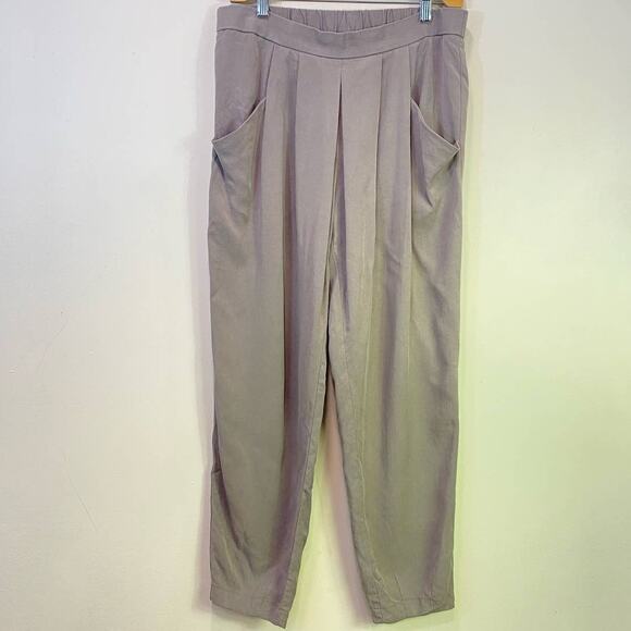 Eileen Fisher Trousers/ Pants/Slacks Small Pockets 100% Tencel - Picture 5 of 8